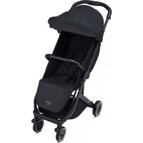 "Anex Air X" - mažas, lengvas vaikiškas vežimėlis | Juoda