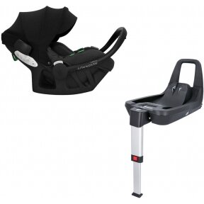 Avionaut Pixel Pro 2.0 C - lengva automobilinė kėdutė i-Size su baze, 40-86 cm ~0-13 kg | Black