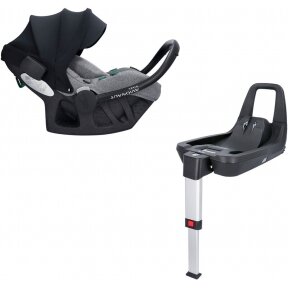 Avionaut Pixel Pro 2.0 C - lengva automobilinė kėdutė i-Size su baze, 40-86 cm ~0-13 kg | Grey