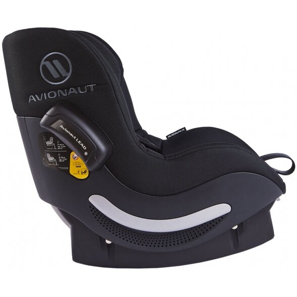 Avionaut Aerofix 2.0 C - automobilinė kėdutė i-Size 67-105 cm ~9-18 kg, rinkinys su pagrindu IQ Base 2.0 C | Black 3