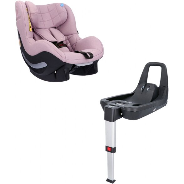 Avionaut Aerofix RWF 2.0 C - automobilinė kėdutė i-Size 67-105 cm ~9-18 kg, su pagrindu IQ Base 2.0 C | Pink