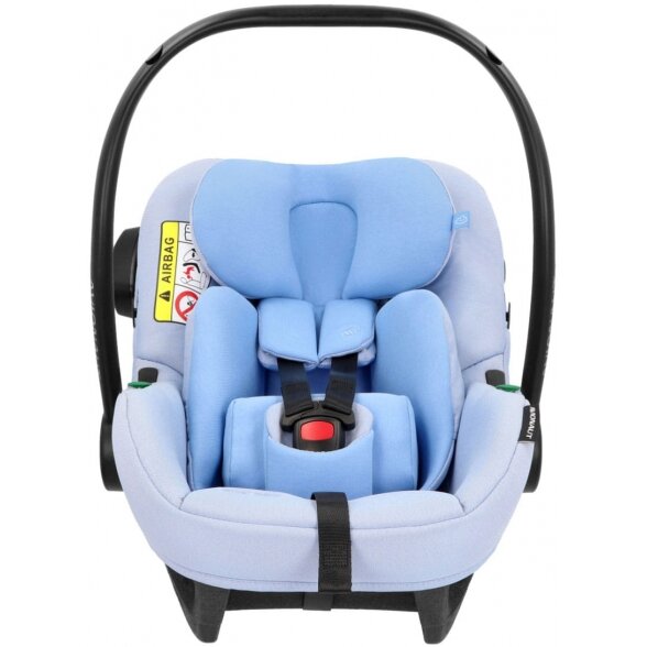 Avionaut Pixel Pro 2.0 C - lengva automobilinė kėdutė i-Size su baze, 40-86 cm ~0-13 kg | Baby Blue 3