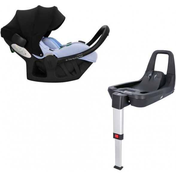 Avionaut Pixel Pro 2.0 C - lengva automobilinė kėdutė i-Size su baze, 40-86 cm ~0-13 kg | Baby Blue