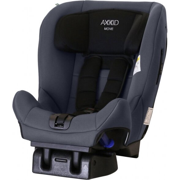 "Axkid Move" - automobilinė kėdutė 9-25 kg | Pilka