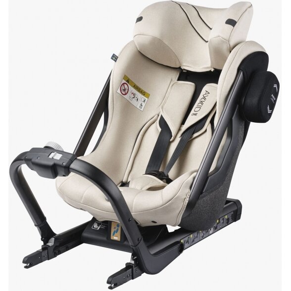 "Axkid One 2" - automobilinė kėdutė 0-23 kg | Tile Melange 2