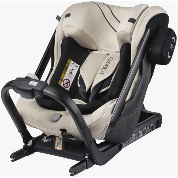 "Axkid One 2" - automobilinė kėdutė 0-23 kg | Tile Melange