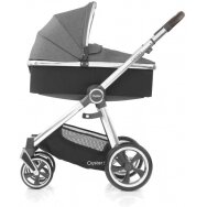 Baby Style Oyster 3 - stilingas daugiafunkcinis vežimėlis | Mercury  Silver