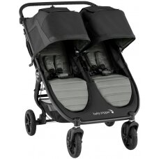"Baby Jogger City Mini GT 2" dvivietis vežimėlis dvynukams | Slate