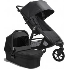 "Baby Jogger City Mini GT 2" - daugiafunkcinis vežimėlis, rinkinys "2 viename" | Opulent Black