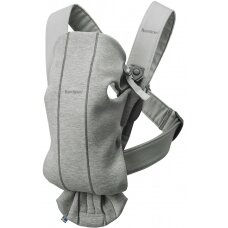 "BabyBjorn Baby Carrier Mini 3D Jersey" - maža nešynė naujagimiui | Light Grey