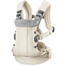 BabyBjorn Harmony Mesh 3D - ergonomiczne nosidełko dla noworodków i niemowląt | Kremowy