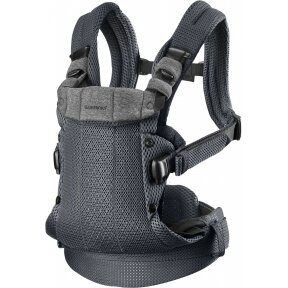 BabyBjorn Harmony Mesh 3D ergonominė naujagimių ir kūdikių nešynė | Anthracite