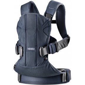 "BabyBjorn One Air" - orui pralaidi kūdikio nešynė | Navy blue