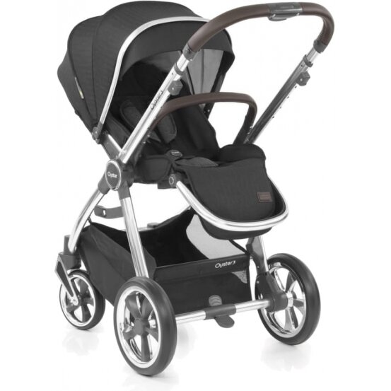 Baby Style Oyster 3 stilingas daugiafunkcinis vežimėlis | Caviar Silver 5