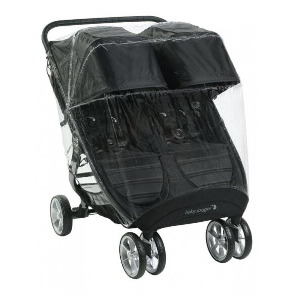 "Baby Jogger" apsauga nuo lietaus - apsauga nuo lietaus vežimėliui "Mini Double 2"/GT 2