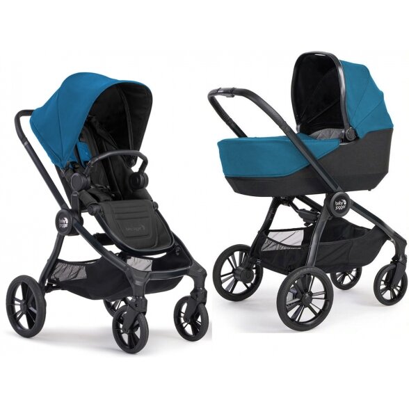 "Baby Jogger City Sights" - daugiafunkcinis vežimėlis, rinkinys "2-in-1" | Deep Teal