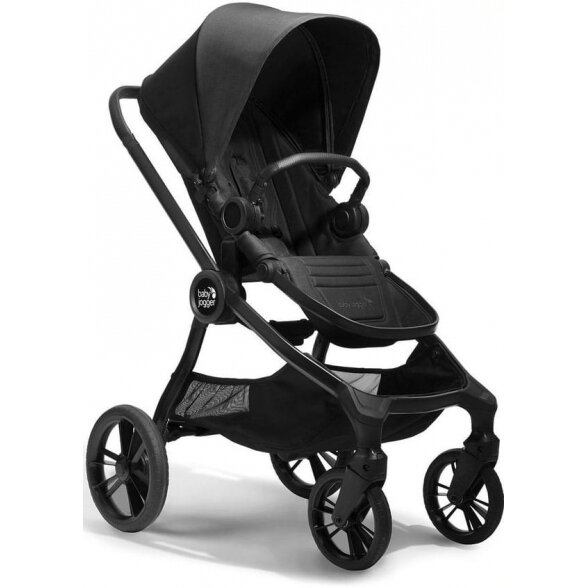 "Baby Jogger City Sights" - daugiafunkcinis vežimėlis, rinkinys "2-in-1" | Rich Black 1