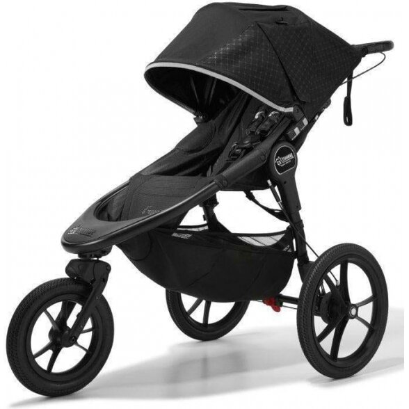 Baby Jogger Summit X3 vežimėlis | Midnight Black 1