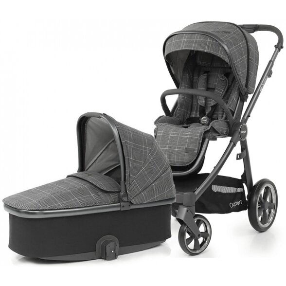 Baby Style Oyster 3 stilingas daugiafunkcinis vežimėlis | Grey Chassis