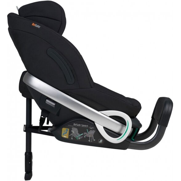 "BeSafe Stretch" - RWF automobilinė kėdutė 9-36 kg | Cab 64 Black 3