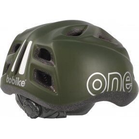 "Bobike One PLUS" - vaikiškas dviratininko šalmas | Olive Green S