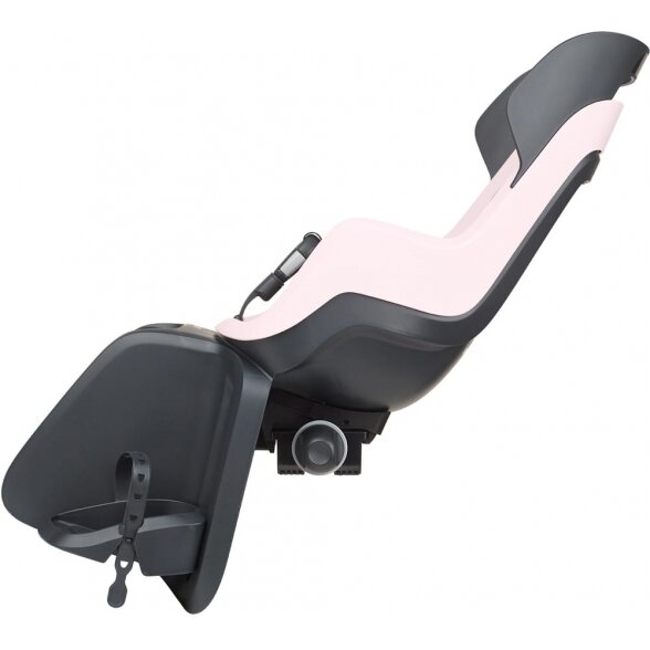"Bobike Maxi GO RS" - prie bagažinės tvirtinama dviračių sėdynė su reguliuojamu atlošu | Candy Pink  1