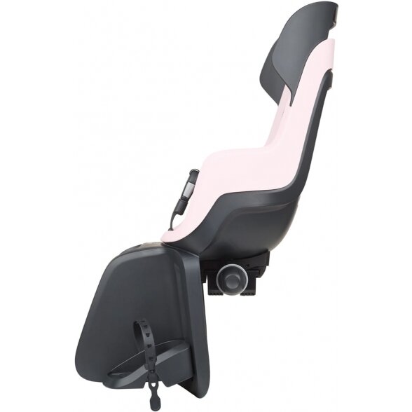 "Bobike Maxi GO RS" - prie bagažinės tvirtinama dviračių sėdynė su reguliuojamu atlošu | Candy Pink  2