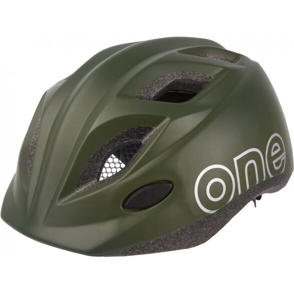 "Bobike One PLUS" - vaikiškas dviratininko šalmas | Olive Green S