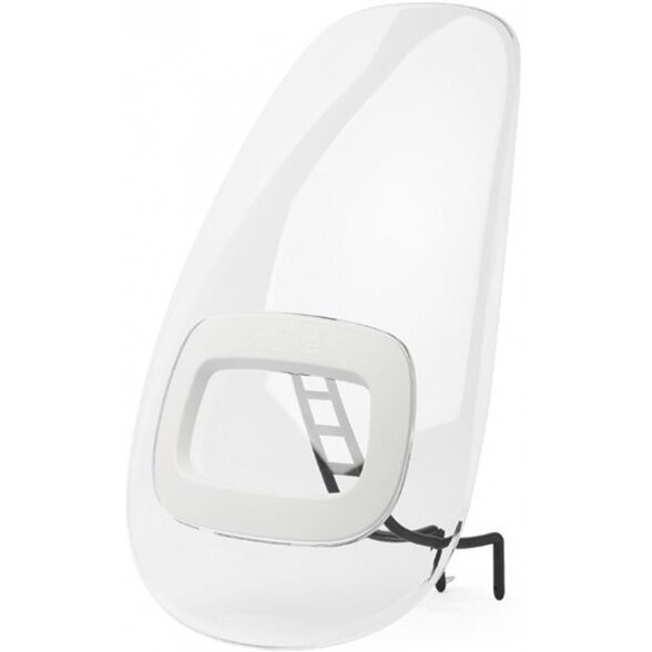 "Bobike One+" priekinis stiklas - vėjo skydelis, "Mini One" priekinis stiklas | Sniego baltumo sėdynė
