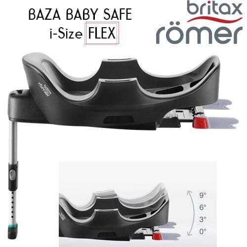 "Britax-Romer Baby-Safe i-Size FLEX" - reguliuojamas "isofix" automobilio pagrindas 1