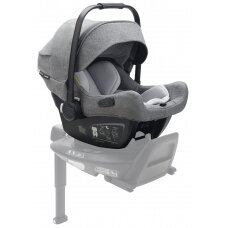 "Bugaboo Turtle Air by Nuna" - "i-Size" standartinė automobilinė kėdutė ~0-13 kg | Pilka