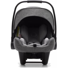 "Bugaboo Turtle Air by Nuna" - "i-Size" standartinė automobilinė kėdutė ~0-13 kg | Grey Melange