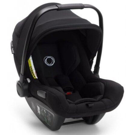 "Bugaboo Turtle Air by Nuna" - "i-Size" standartinė automobilinė kėdutė ~0-13 kg | Juoda