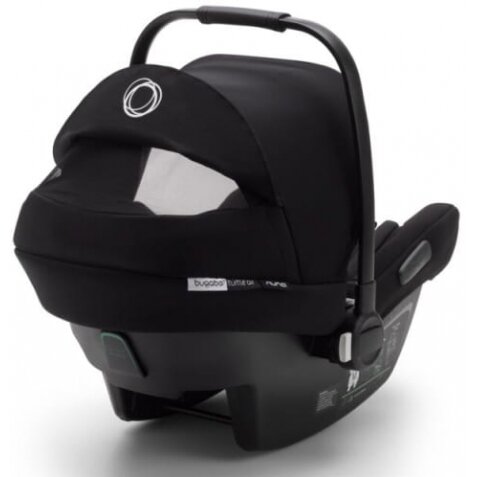 "Bugaboo Turtle Air by Nuna" - "i-Size" standartinė automobilinė kėdutė ~0-13 kg | Juoda 3