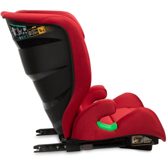 "Caretero Nimbus" - "i-Size" automobilinė kėdutė, ~15-36 kg | Raudona 7