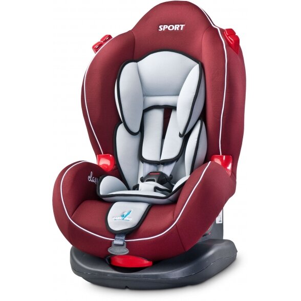 "Caretero Sport Classic" - automobilinė kėdutė 9-25 kg | Cherry