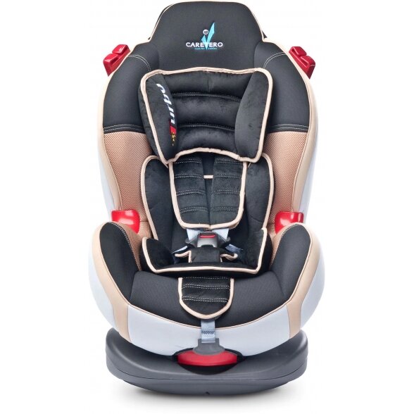 "Caretero Sport Turbo" - automobilinė kėdutė 9-25 kg | Smėlio spalvos 1