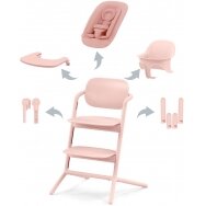 "Cybex Lemo 2" - Maitinimo kėdutė, rinkinys "4 viename" | Pearl Pink