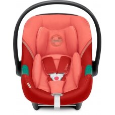 "Cybex Aton S2 i-Size" automobilinė kėdutė 0-13 kg | Hibiscus Red