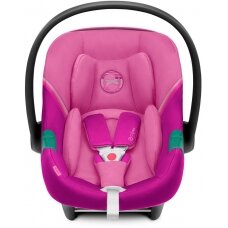 "Cybex Aton S2 i-Size" automobilinė kėdutė 0-13 kg | Magnolia Pink