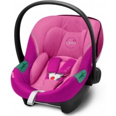 "Cybex Aton S2 i-Size" automobilinė kėdutė 0-13 kg | Magnolia Pink