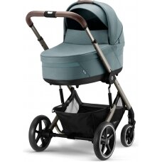 "Cybex Balios S Lux 2.0" - daugiafunkcinis vežimėlis, rinkinys "2-in-1" su galimybe "3-in-1" | TPE Sky Blue