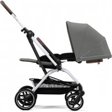 Cybex Eezy S Twist + 2 - vaikiškas vežimėlis | SLV Lava Grey