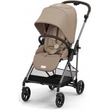 Cybex Melio 3.0 - vaikiškas vežimėlis | Almond Beige