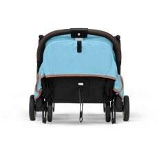 Cybex Orfeo - sportinis vežimelis-skėtukas kelionei lėktuvu | Beach Blue