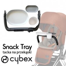 "Cybex" užkandžių dėklas "Priam" - vaikiško vežimėlio baras + užkandžių dėklas