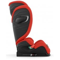 Cybex Solution G i-Fix - automobilinė kėdutė ~15-50 kg | PLUS Hibiscus Red