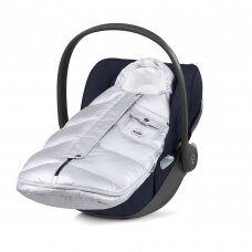 "Cybex Winter Footmuff Mini" - žieminis miegmaišis ant automobilio sėdynės | Arctic Silver