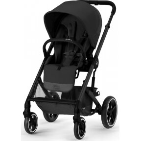 Cybex Balios S Lux 2.0 - vaikiškas vežimėlis | BLK Moon Black