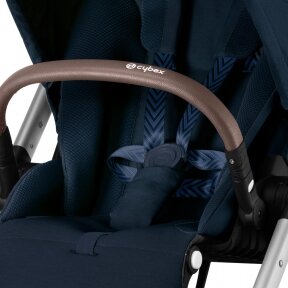 "Cybex Balios S Lux 2.0" - daugiafunkcinis vežimėlis, rinkinys "2-in-1" su galimybe "3-in-1" | SLV Ocean Blue